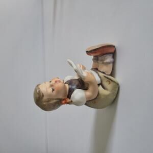 Hummel Goebel Figurine 389 Book Worm Reading Girl TMK-3 West Germany Vintage